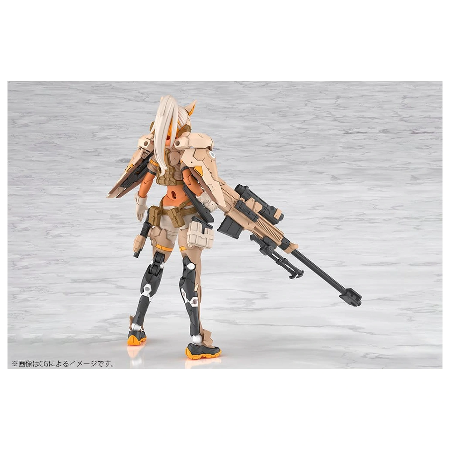 Megami Device Plastic Modell 1/1 Yggdrasis Skoll Sharpshooter Tempest 16 cm Produktfoto