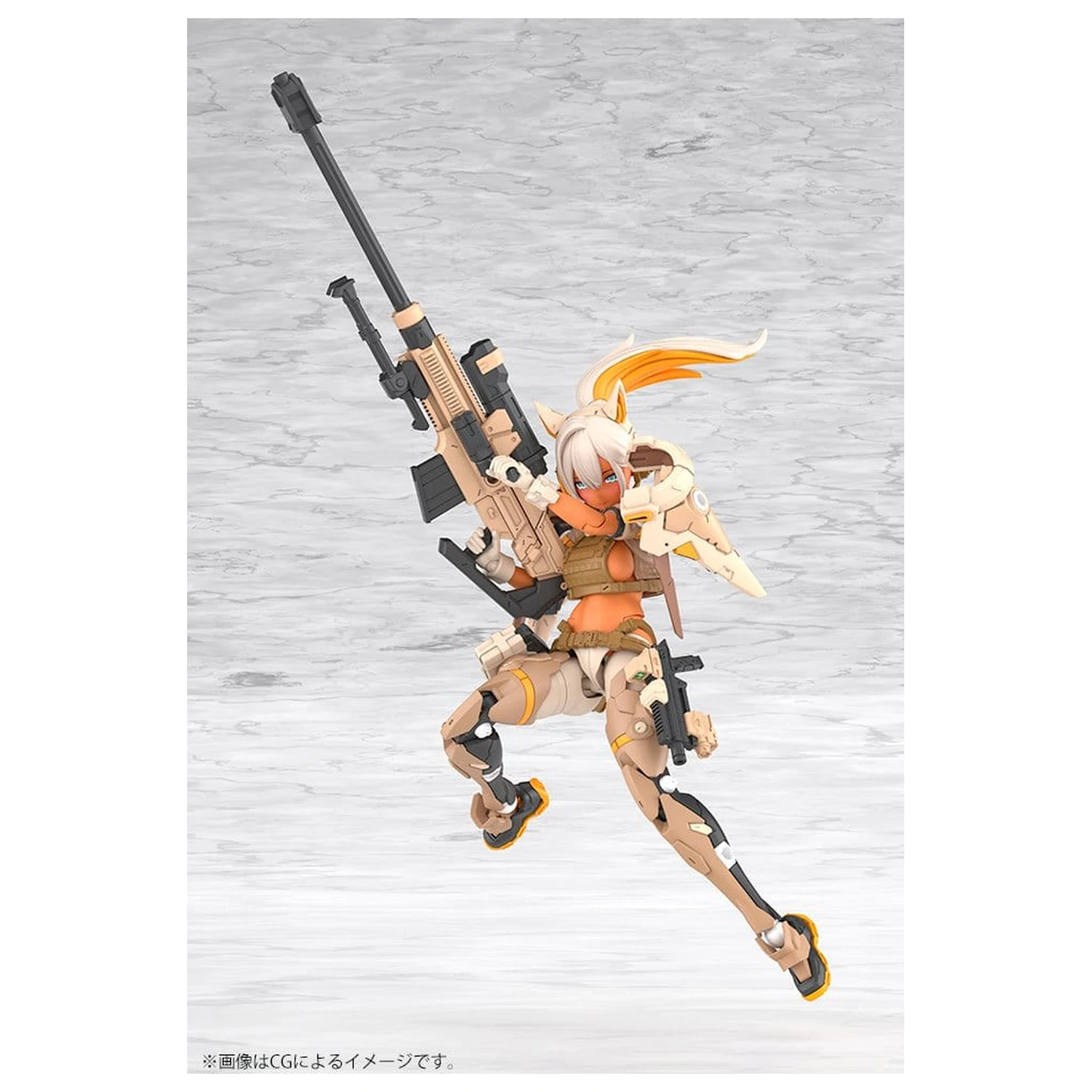 Megami Device Plastic Modell 1/1 Yggdrasis Skoll Sharpshooter Tempest 16 cm Produktfoto
