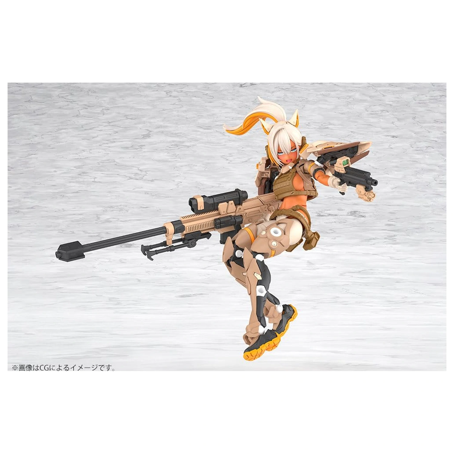 Megami Device Plastic Modell 1/1 Yggdrasis Skoll Sharpshooter Tempest 16 cm Produktfoto