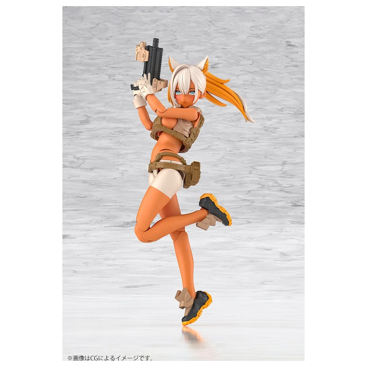 Megami Device Plastic Modell 1/1 Yggdrasis Skoll Sharpshooter Tempest 16 cm Produktfoto