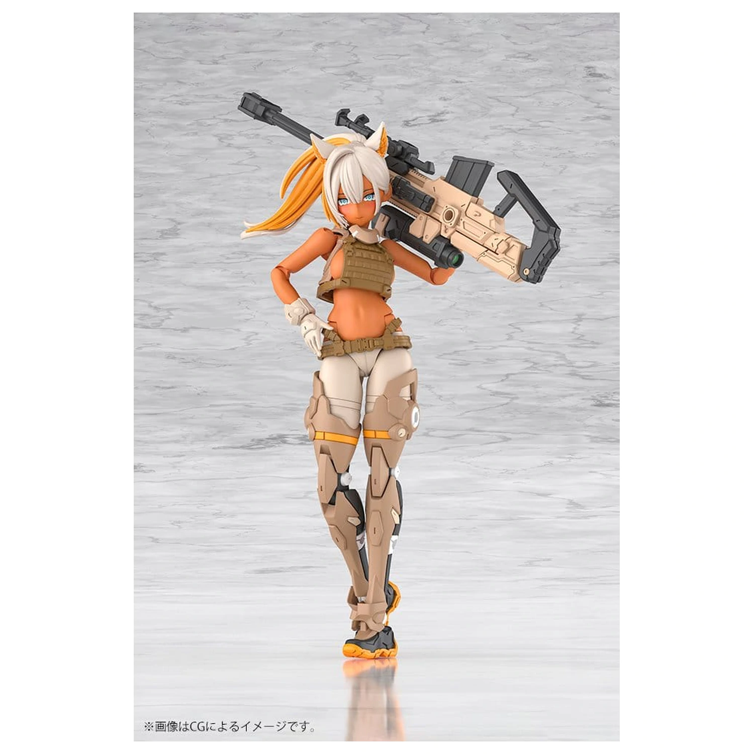 Megami Device Plastic Modell 1/1 Yggdrasis Skoll Sharpshooter Tempest 16 cm Produktfoto