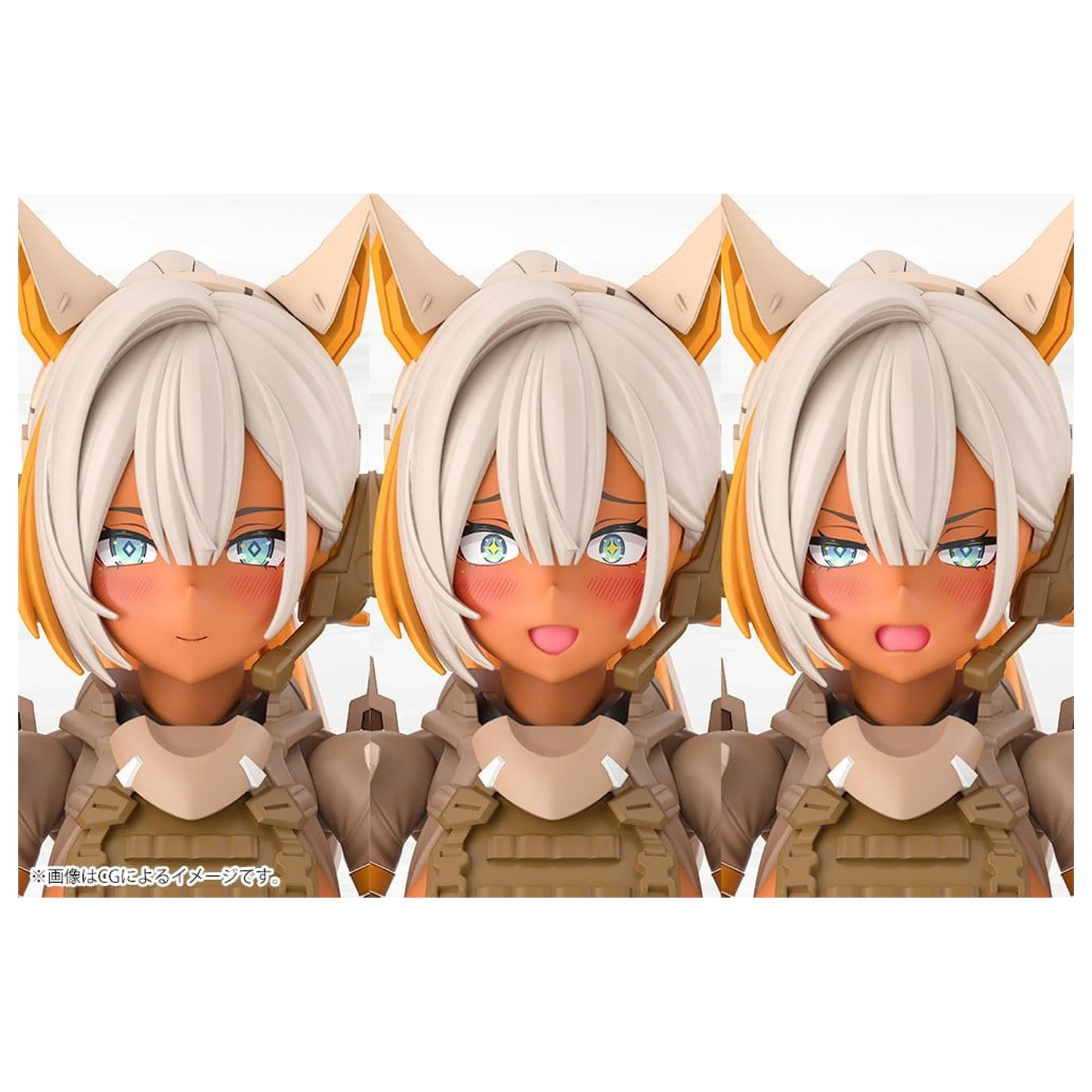 Megami Device Plastic Modell 1/1 Yggdrasis Skoll Sharpshooter Tempest 16 cm Produktfoto