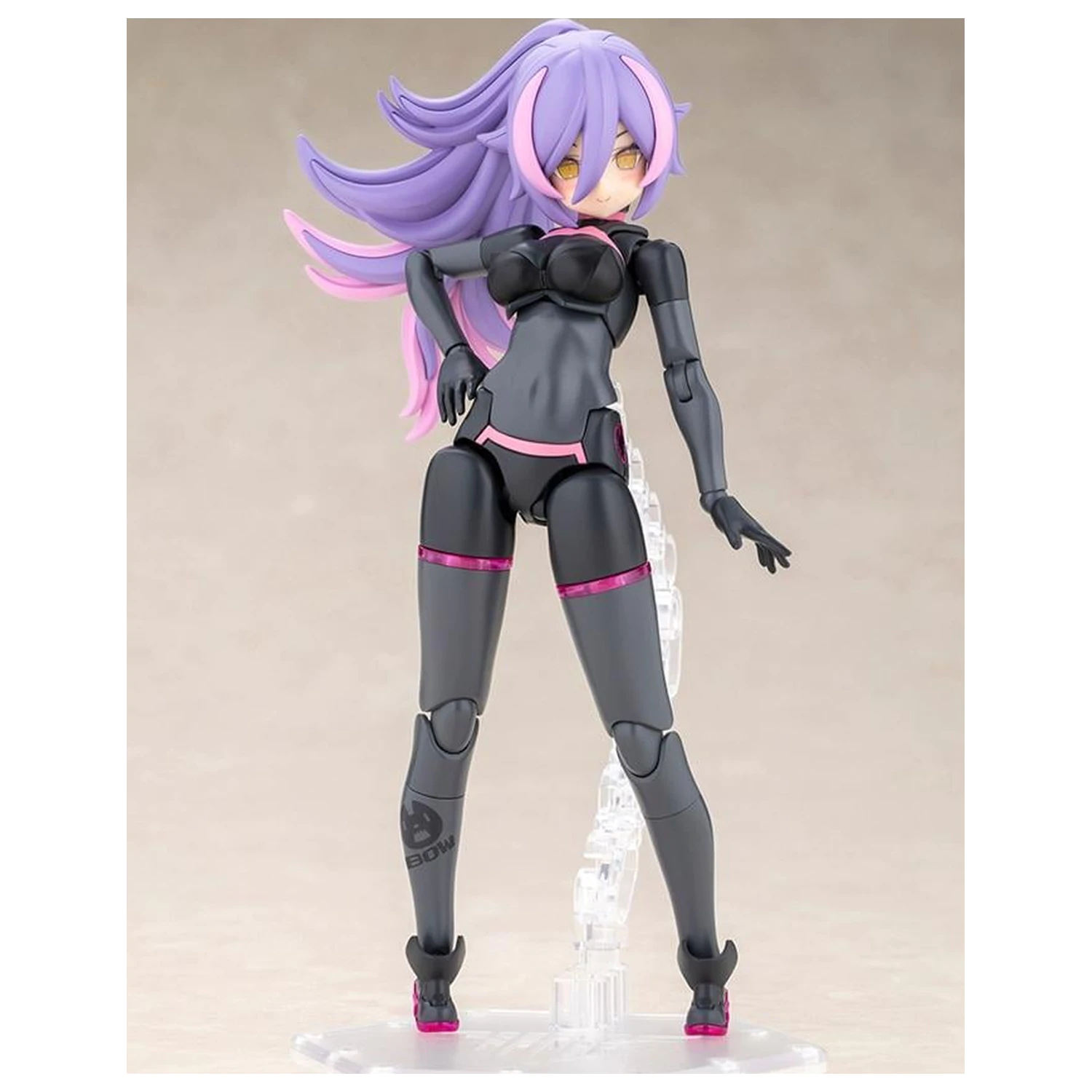 Megami Device Puni Mofu Racing Lang mit Honda Modellbausatz 14 cm Produktfoto