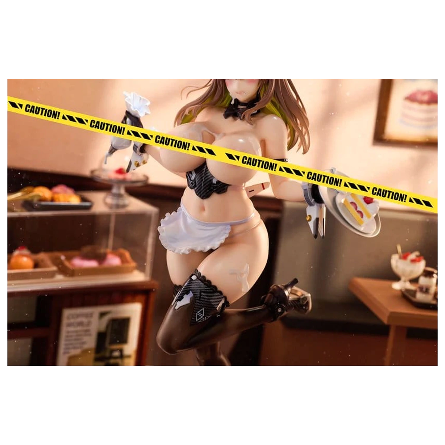 Meido-Busou PVC-Figur 1/6 Blade Strawberry on the Shortcake Ver. 28 cm Produktfoto