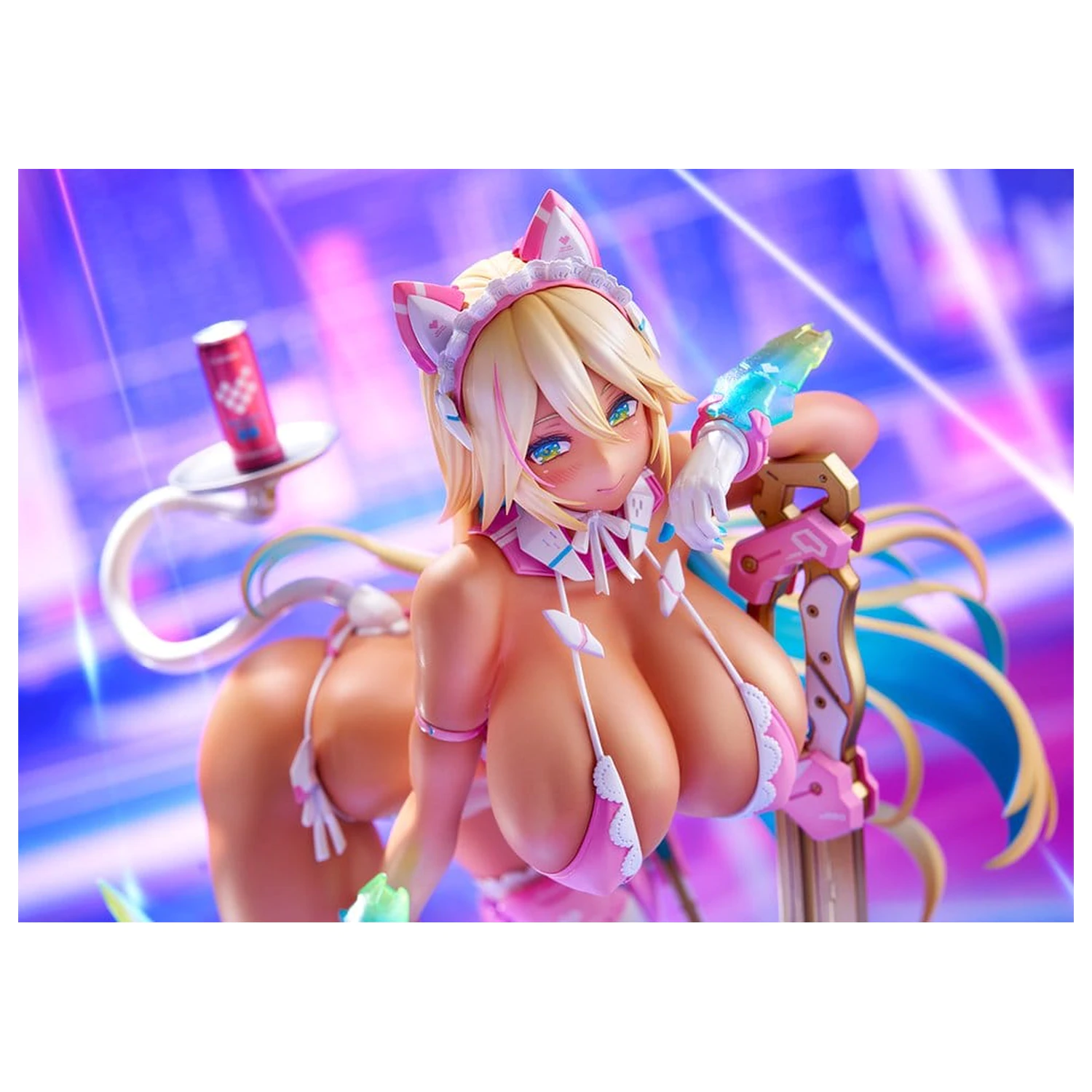 Meido-Busou PVC Figur 1/7 Ax Experimental Equipment - Ama gal camouflage Ver. 24 cm Produktfoto