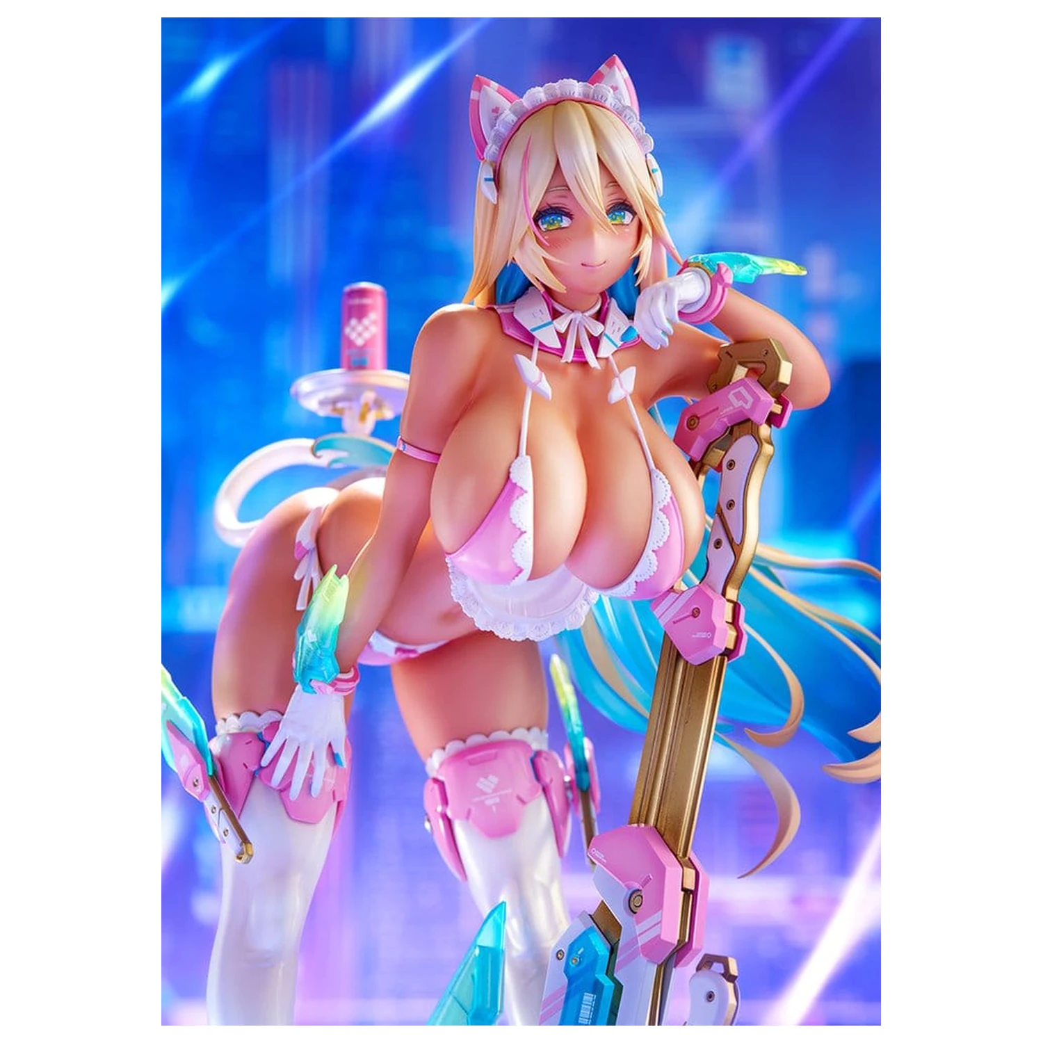 Meido-Busou PVC Figur 1/7 Ax Experimental Equipment - Ama gal camouflage Ver. 24 cm Produktfoto