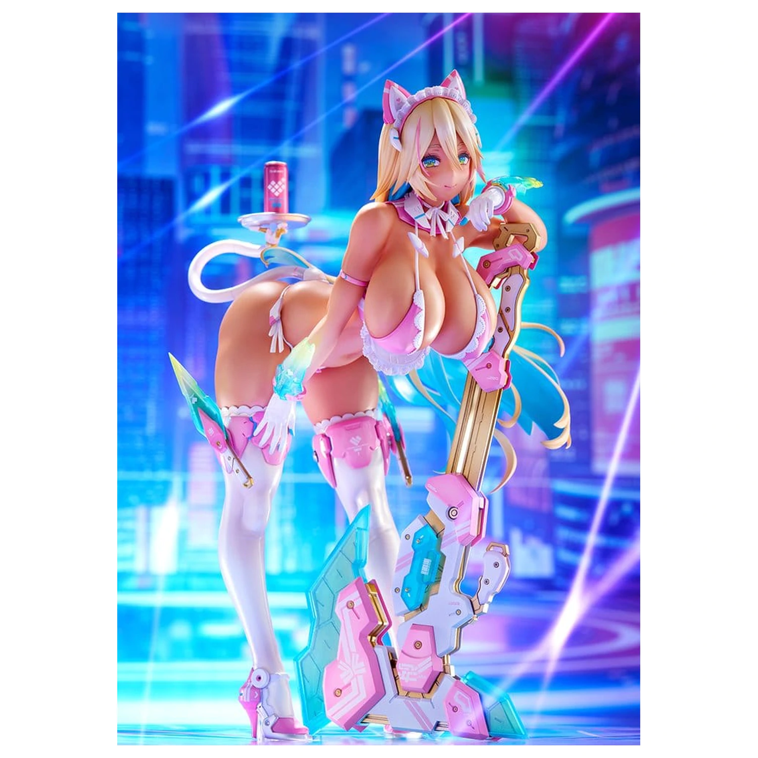 Meido-Busou PVC Figur 1/7 Ax Experimental Equipment - Ama gal camouflage Ver. 24 cm Produktfoto