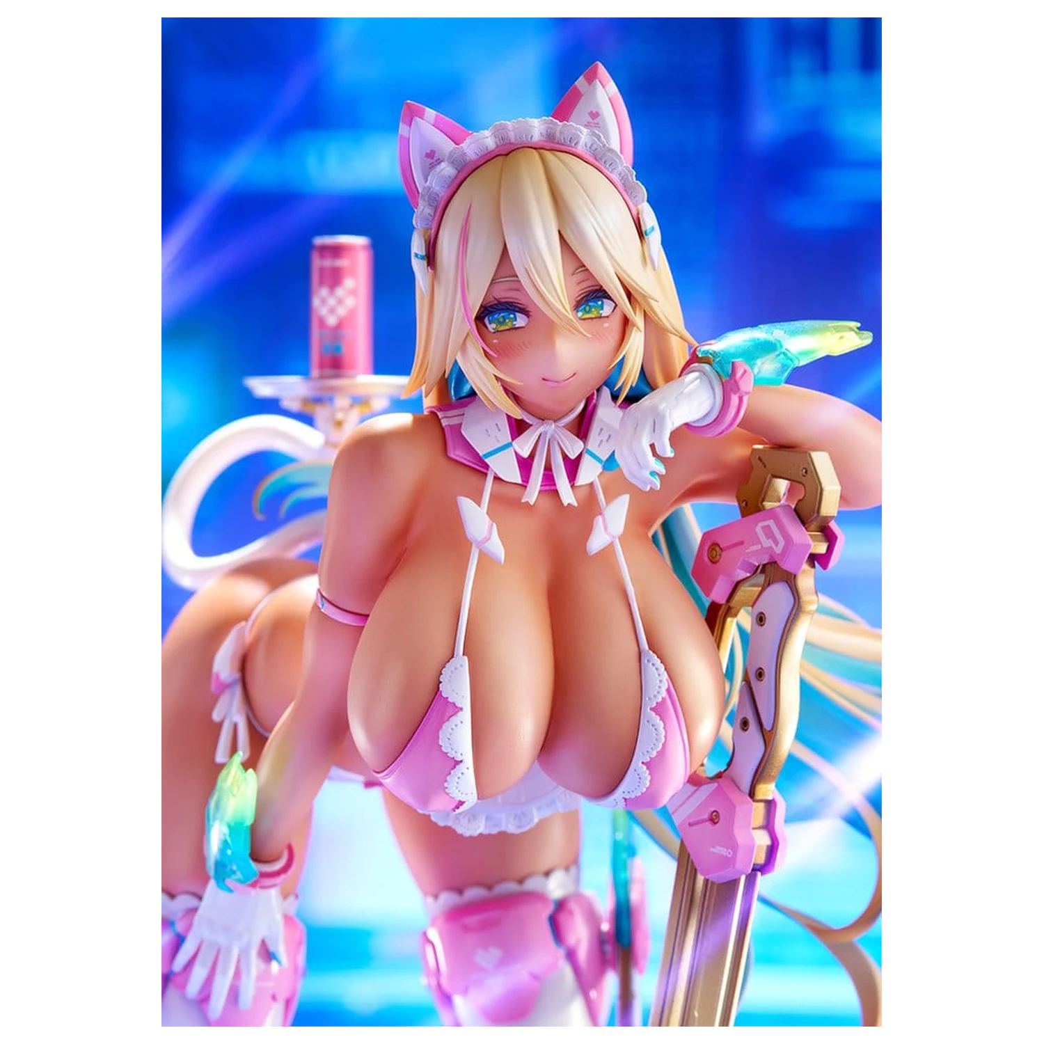 Meido-Busou PVC Figur 1/7 Ax Experimental Equipment - Ama gal camouflage Ver. 24 cm Produktfoto