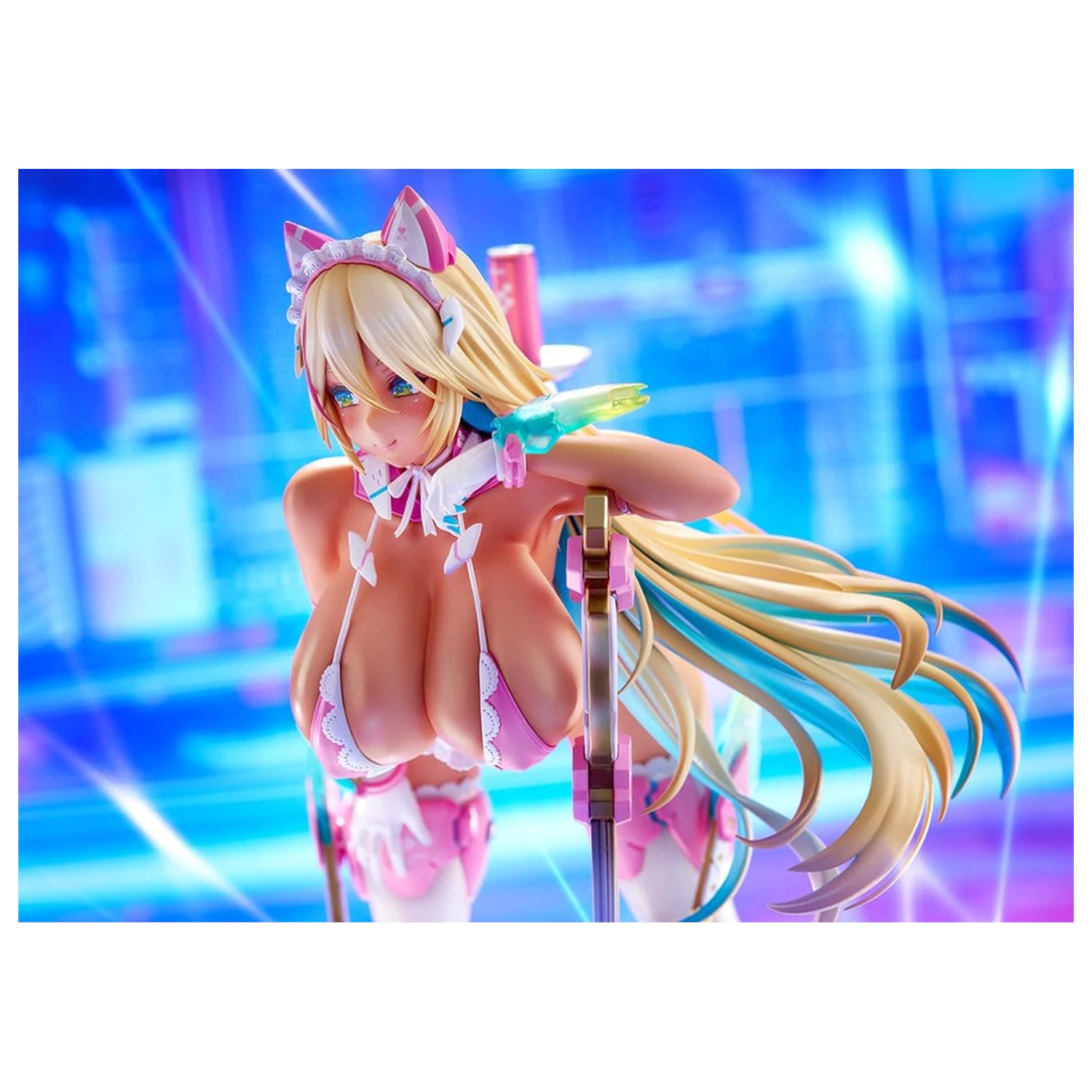 Meido-Busou PVC Figur 1/7 Ax Experimental Equipment - Ama gal camouflage Ver. 24 cm Produktfoto