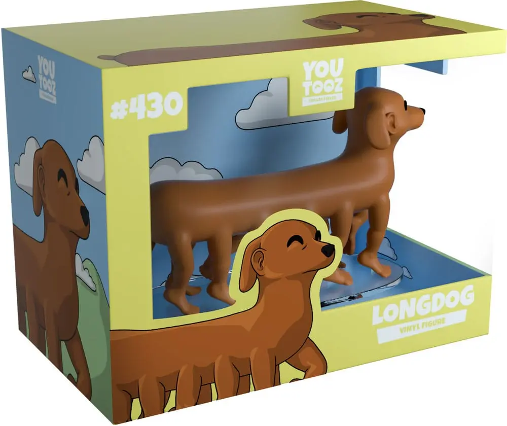 Meme Vinyl Figur Chris (Simpsons Artist) Longdog 8 cm Produktfoto