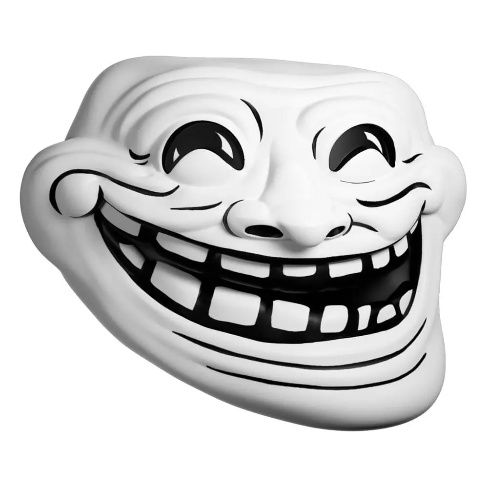 Meme Vinyl Figur Troll Face 7 cm Produktfoto