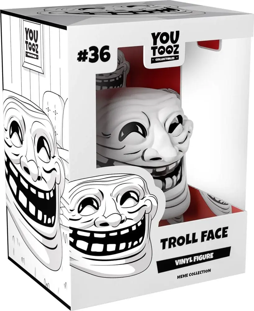 Meme Vinyl Figur Troll Face 7 cm termékfotó