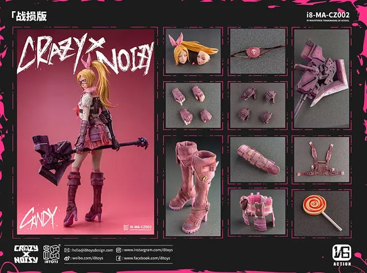 Mentality Agency Serie Actionfigur 1/6 Candy Battle Damaged Ver. 28 cm Produktfoto