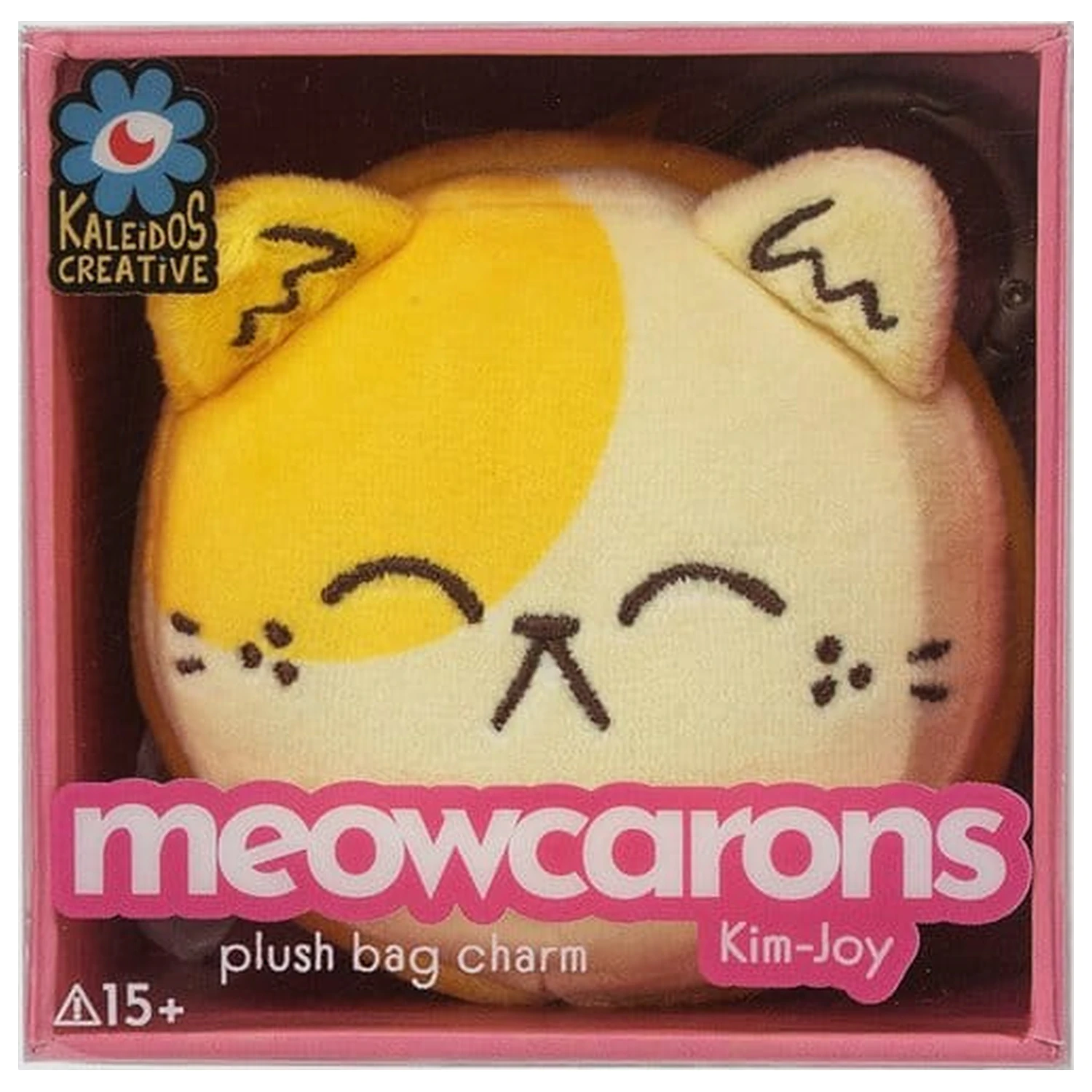 Meowcaron Plüsch Taschenanhänger Smile 7 cm Produktfoto