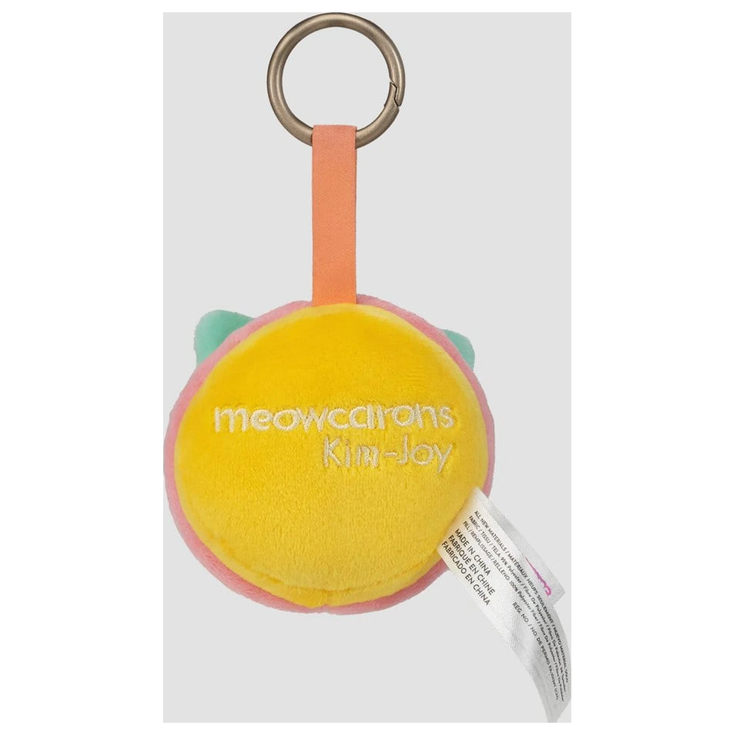 Meowcaron Plüsch Taschenanhänger Spirale 7 cm Produktfoto