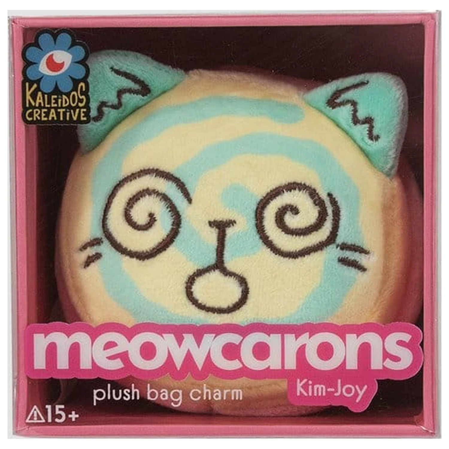 Meowcaron Plüsch Taschenanhänger Spirale 7 cm Produktfoto