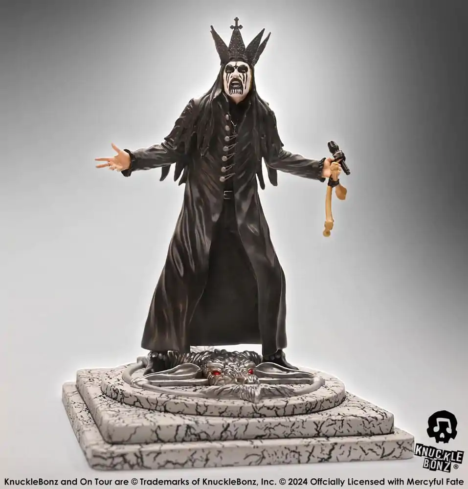 Mercyful Fate Rock Iconz Statue King Diamond III (Black Version) 22 cm termékfotó