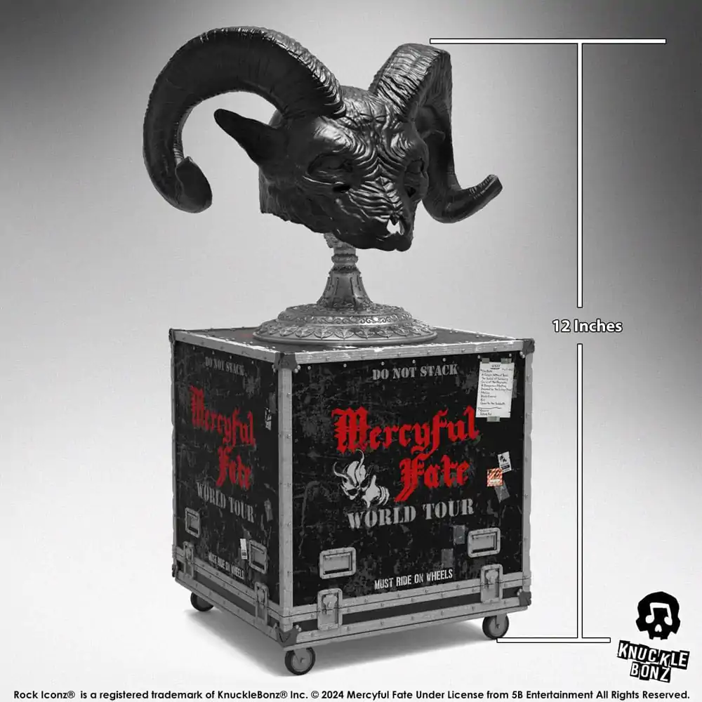 Mercyful Fate Rock Ikonz On Tour Road Case Statue & Stage Mask Set World Tour Produktfoto