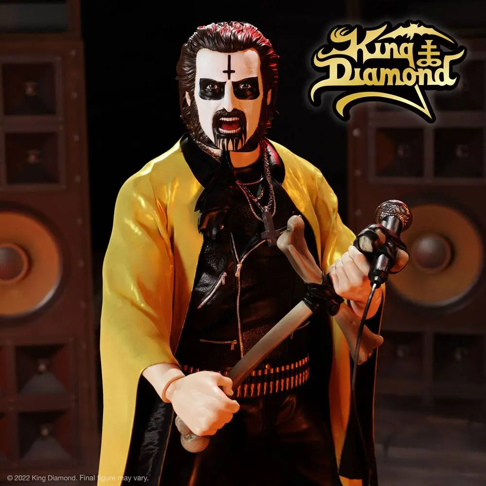 Mercyful Fate Ultimates Actionfigur King Diamond (First Appearance) 18 cm termékfotó