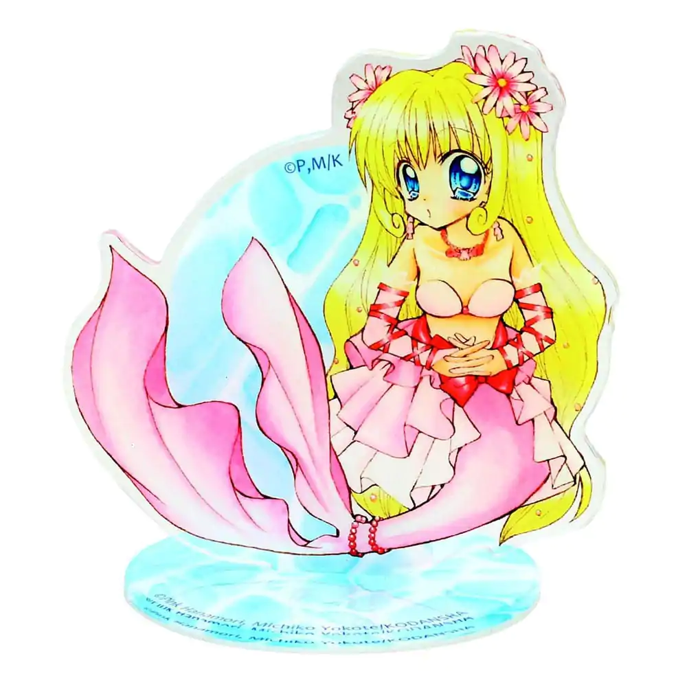 Mermaid Melody: Pichi Pichi Pitch Acryl Figur Luchia Nanami with Flowers 21 cm termékfotó