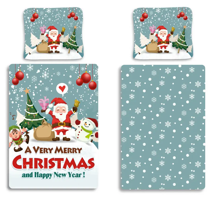 Merry Christmas, Christmas Bettbezug Set 140x200 cm, 70x90 cm Produktfoto