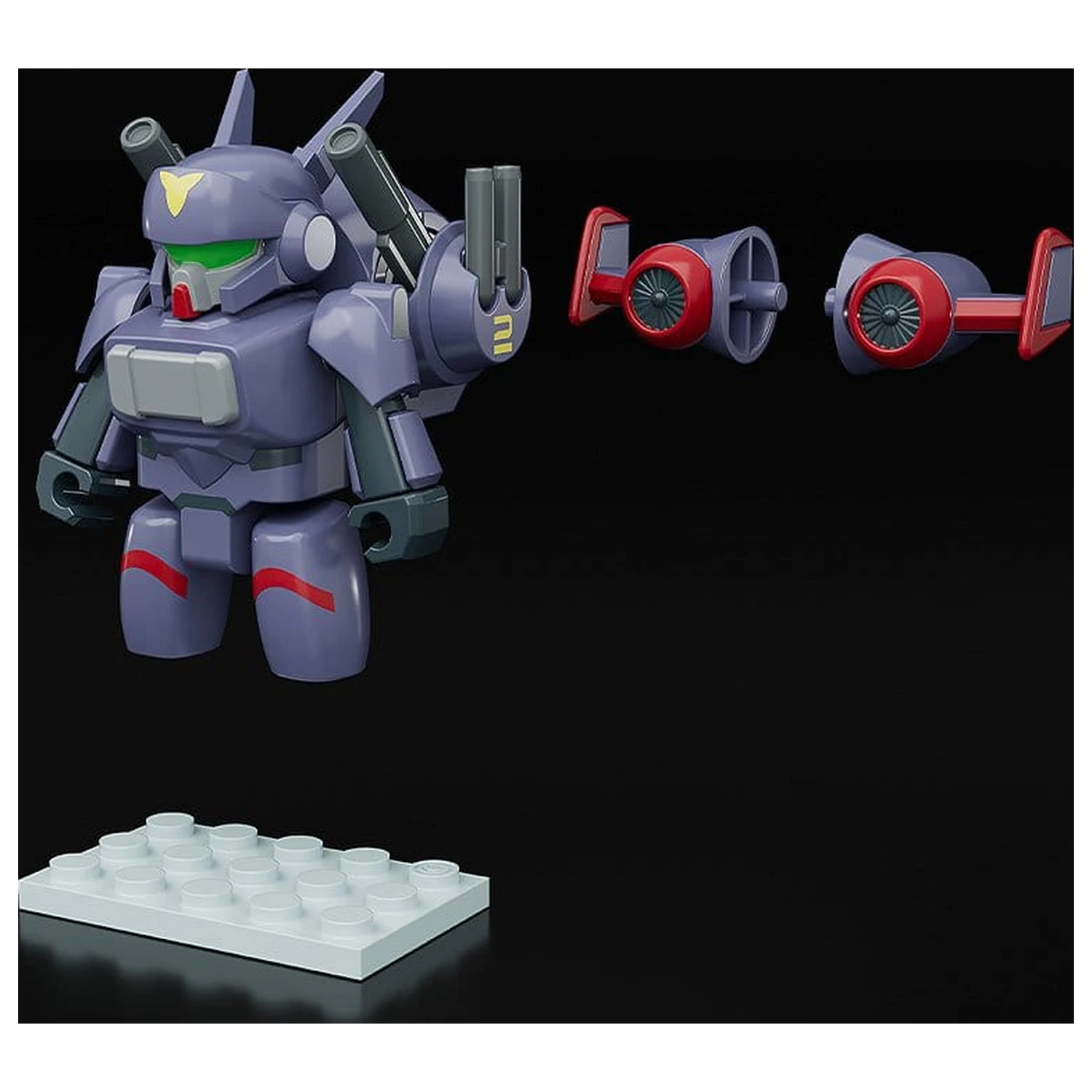 Metal Armor Dragonar Brickroid Actionfigur Dragonar-2 5 cm Produktfoto