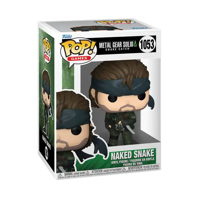 Metal Gear Funko POP! Games Vinyl Figur Naked Snake 9 cm Produktfoto