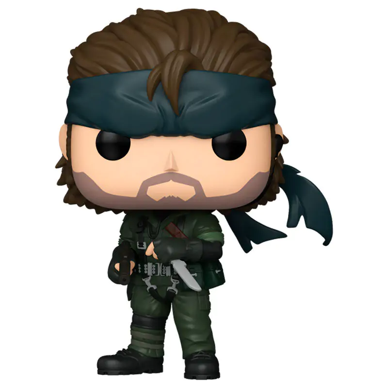 Metal Gear Funko POP! Games Vinyl Figur Naked Snake 9 cm Produktfoto