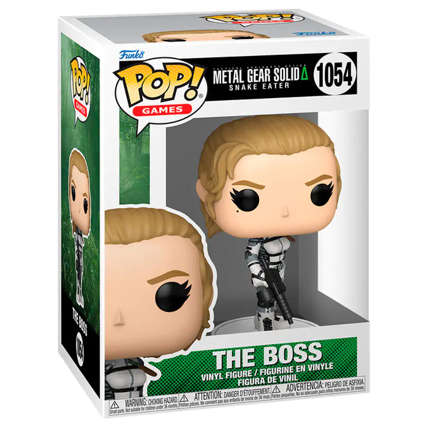 Metal Gear Funko POP! Games Vinyl Figur The Boss 9 cm Produktfoto