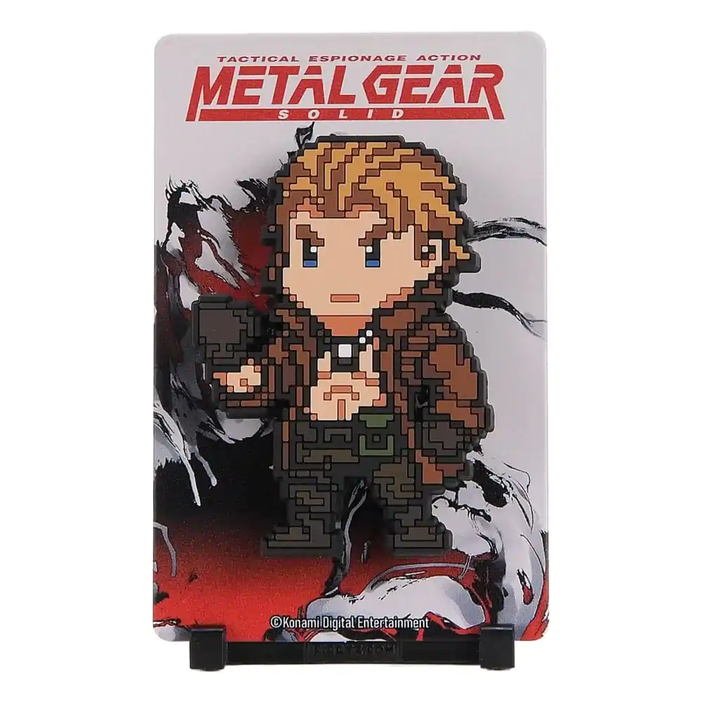 Metal Gear Solid 1 FiGGYZ Magnet Sammlerstück Liquid Snake 11 cm Produktfoto