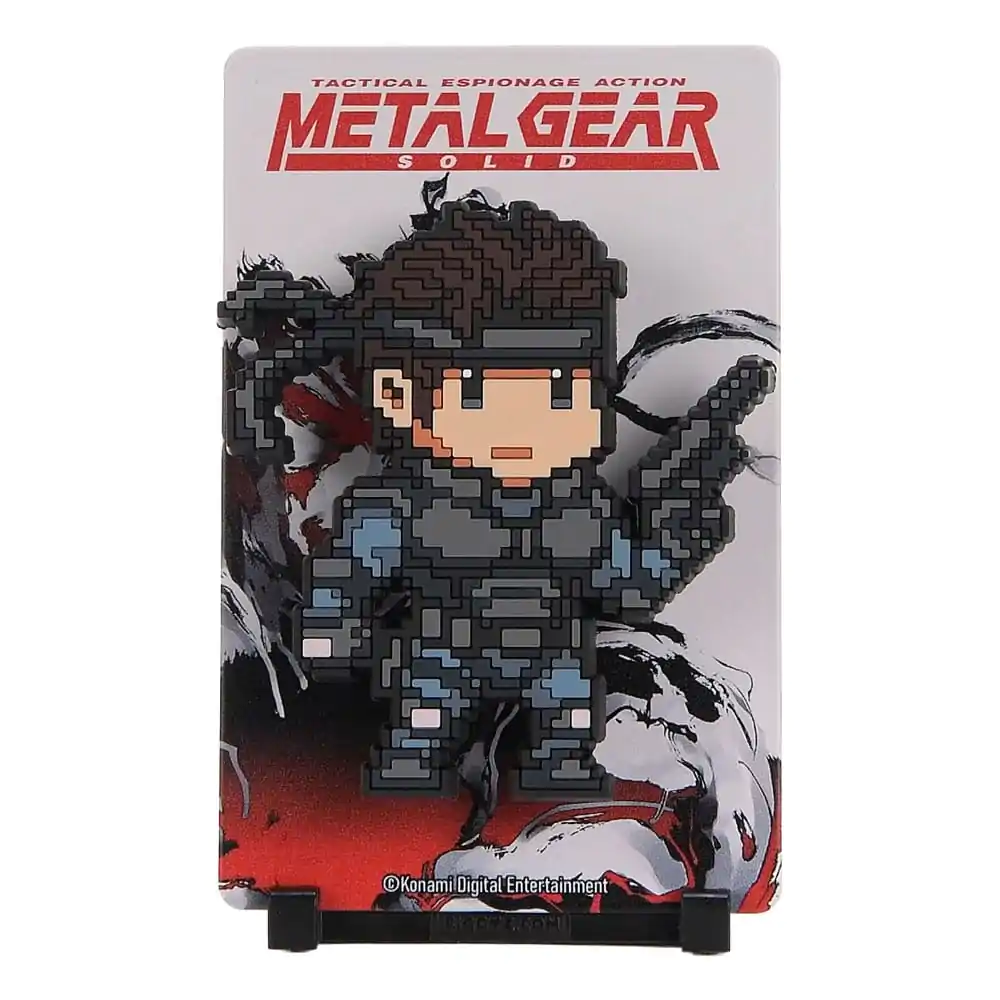 Metal Gear Solid 1 FiGGYZ Magnet Sammlerstück Solid Snake 11 cm Produktfoto
