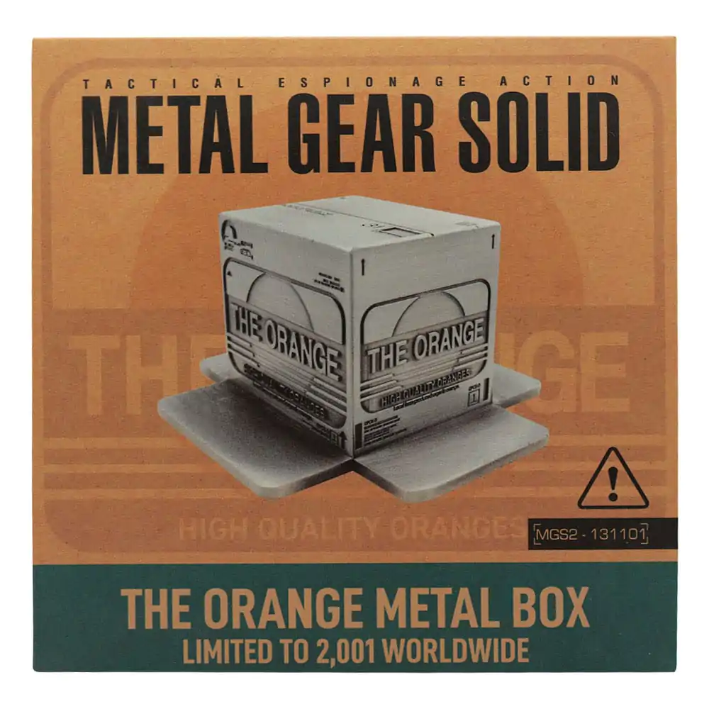 Metal Gear Solid 2 Replik Cardboard Box termékfotó