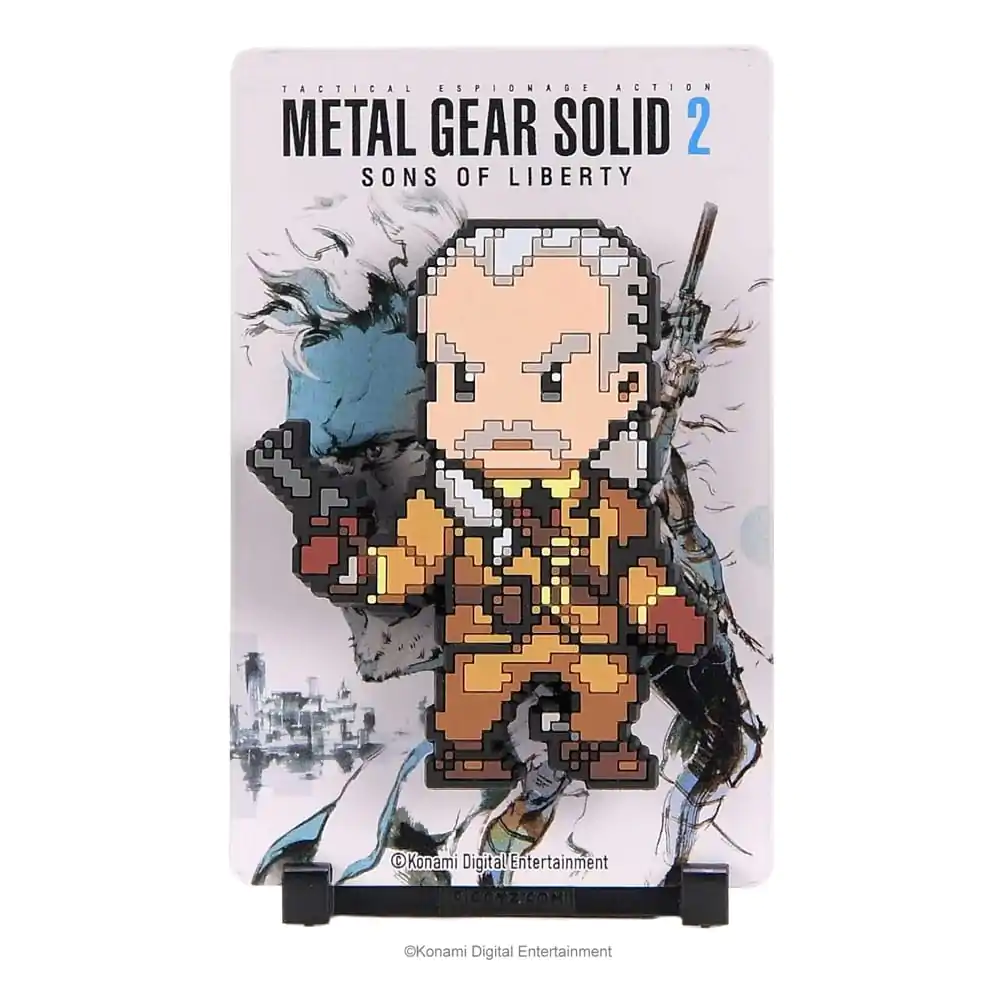 Metal Gear Solid 2 FiGGYZ Magnet Sammlerstück Revolver Ocelot 11 cm Produktfoto