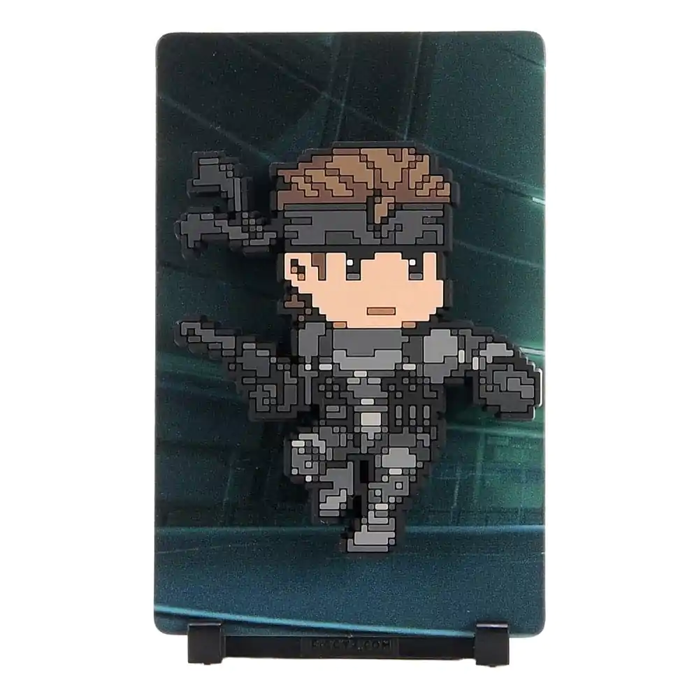 Metal Gear Solid 2 FiGGYZ Magnet Sammlerstück Solid Snake (Hero Pose) 11 cm Produktfoto