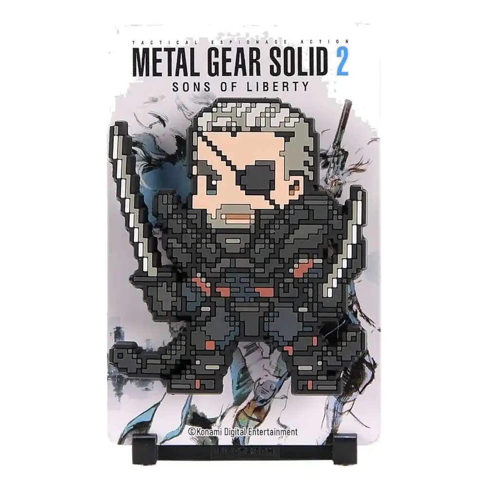 Metal Gear Solid 2 FiGGYZ Magnet Sammlerstück Solidus Snake 11 cm Produktfoto