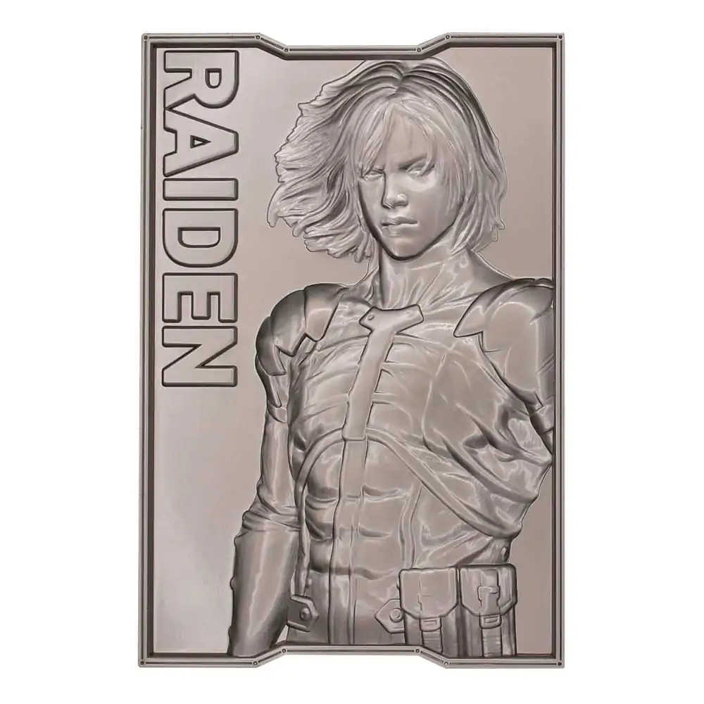 Metal Gear Solid 2 Metallbarren Raiden Limited Edition Produktfoto