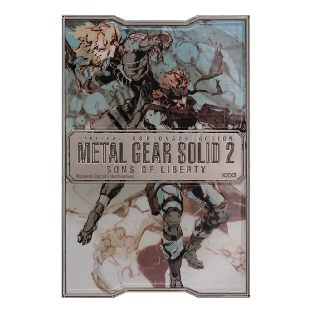 Metal Gear Solid 2 Metallbarren Raiden Limited Edition Produktfoto