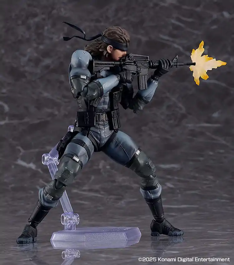 Metal Gear Solid 2: Sons of Liberty Figma Actionfigur Solid Snake MGS2 Ver. Updated Edition 16 cm Produktfoto