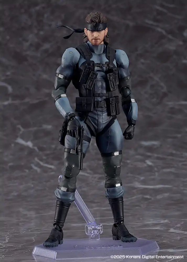 Metal Gear Solid 2: Sons of Liberty Figma Actionfigur Solid Snake MGS2 Ver. Updated Edition 16 cm Produktfoto