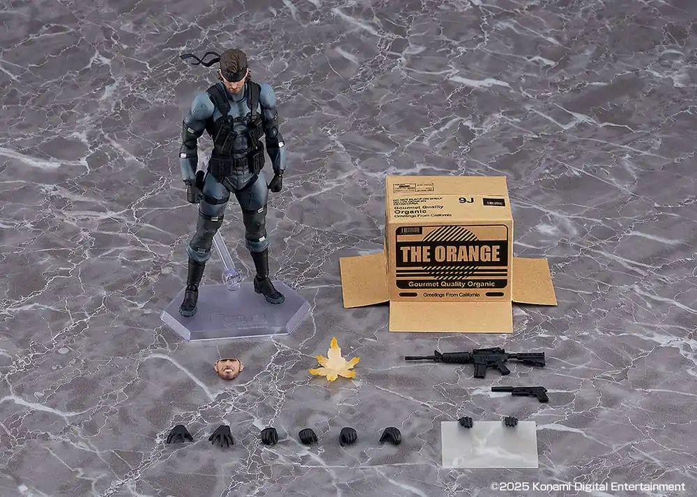 Metal Gear Solid 2: Sons of Liberty Figma Actionfigur Solid Snake MGS2 Ver. Updated Edition 16 cm Produktfoto