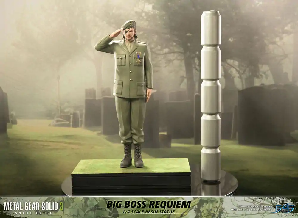 Metal Gear Solid 3: Snake Eater Statue 1/4 Big Boss Requiem 55 cm termékfotó