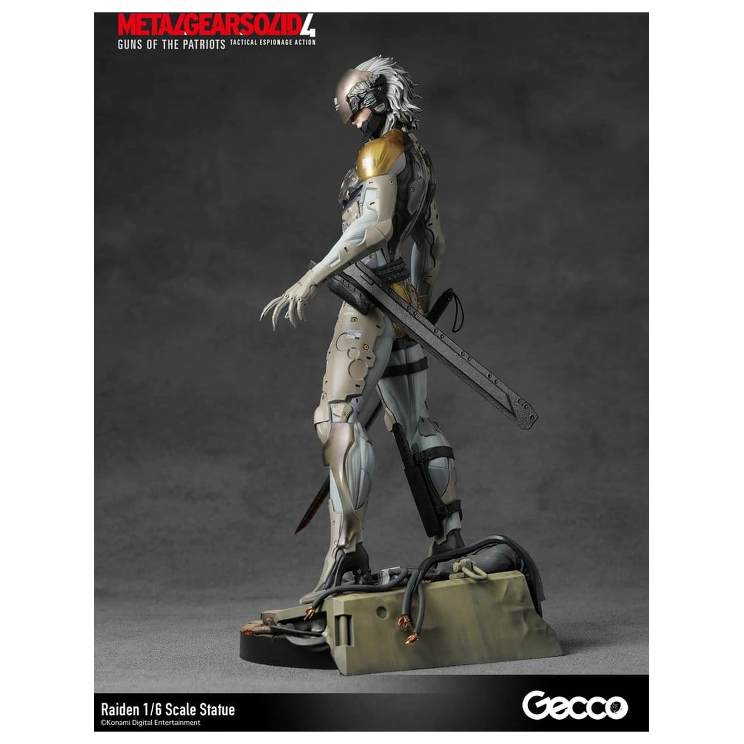 Metal Gear Solid 4 Guns of the Patriots Statue 1/6 Raiden 32 cm Produktfoto