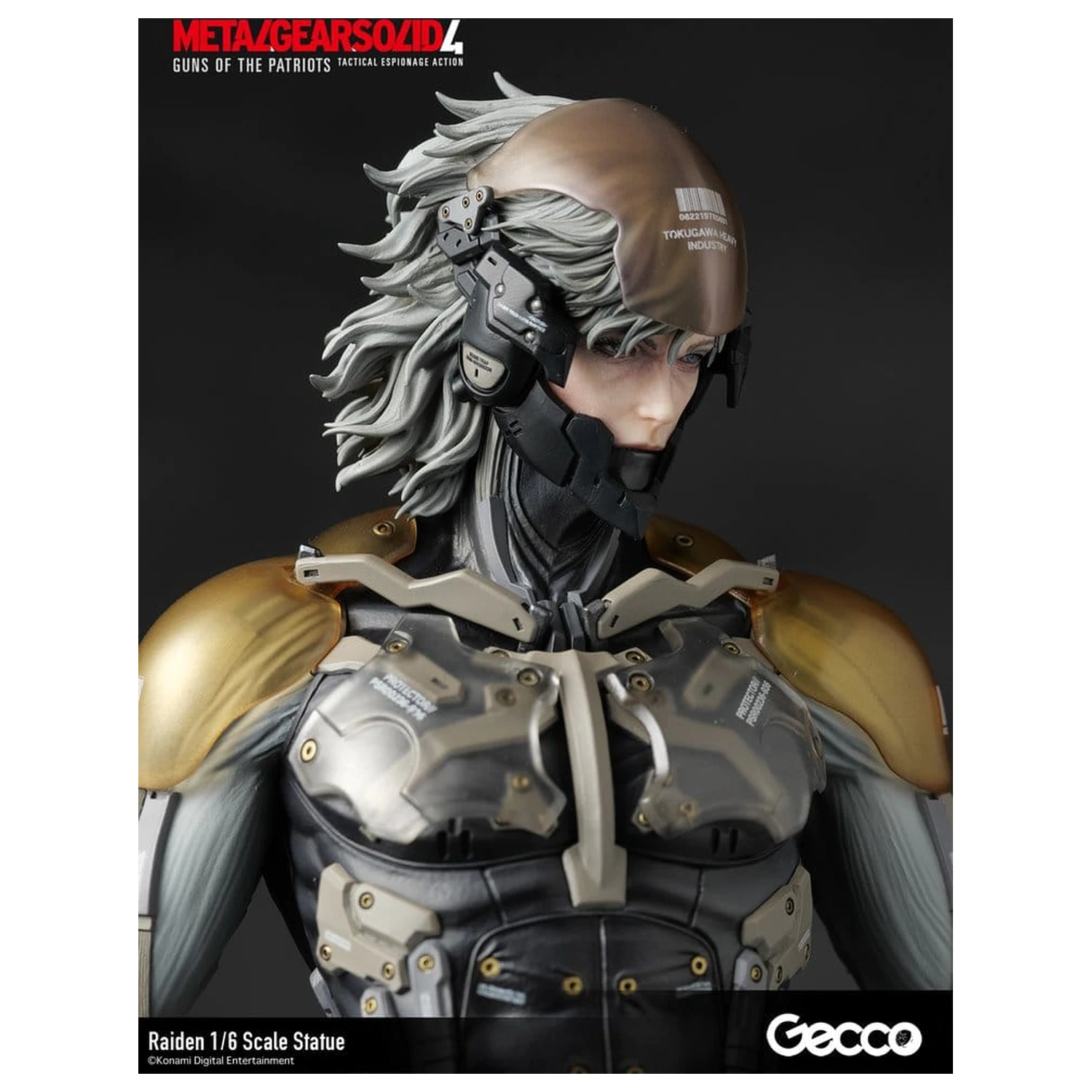 Metal Gear Solid 4 Guns of the Patriots Statue 1/6 Raiden 32 cm Produktfoto