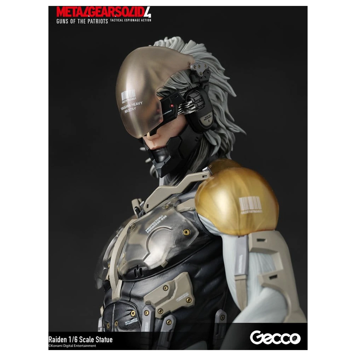 Metal Gear Solid 4 Guns of the Patriots Statue 1/6 Raiden 32 cm Produktfoto