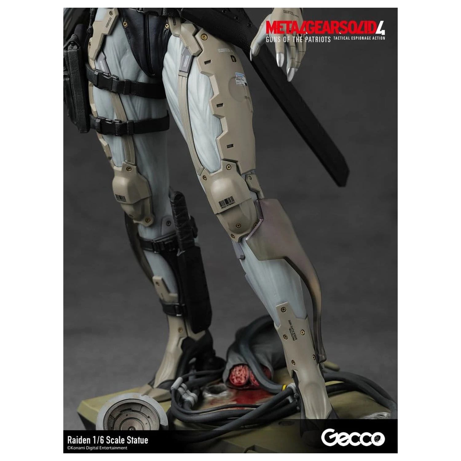 Metal Gear Solid 4 Guns of the Patriots Statue 1/6 Raiden 32 cm Produktfoto