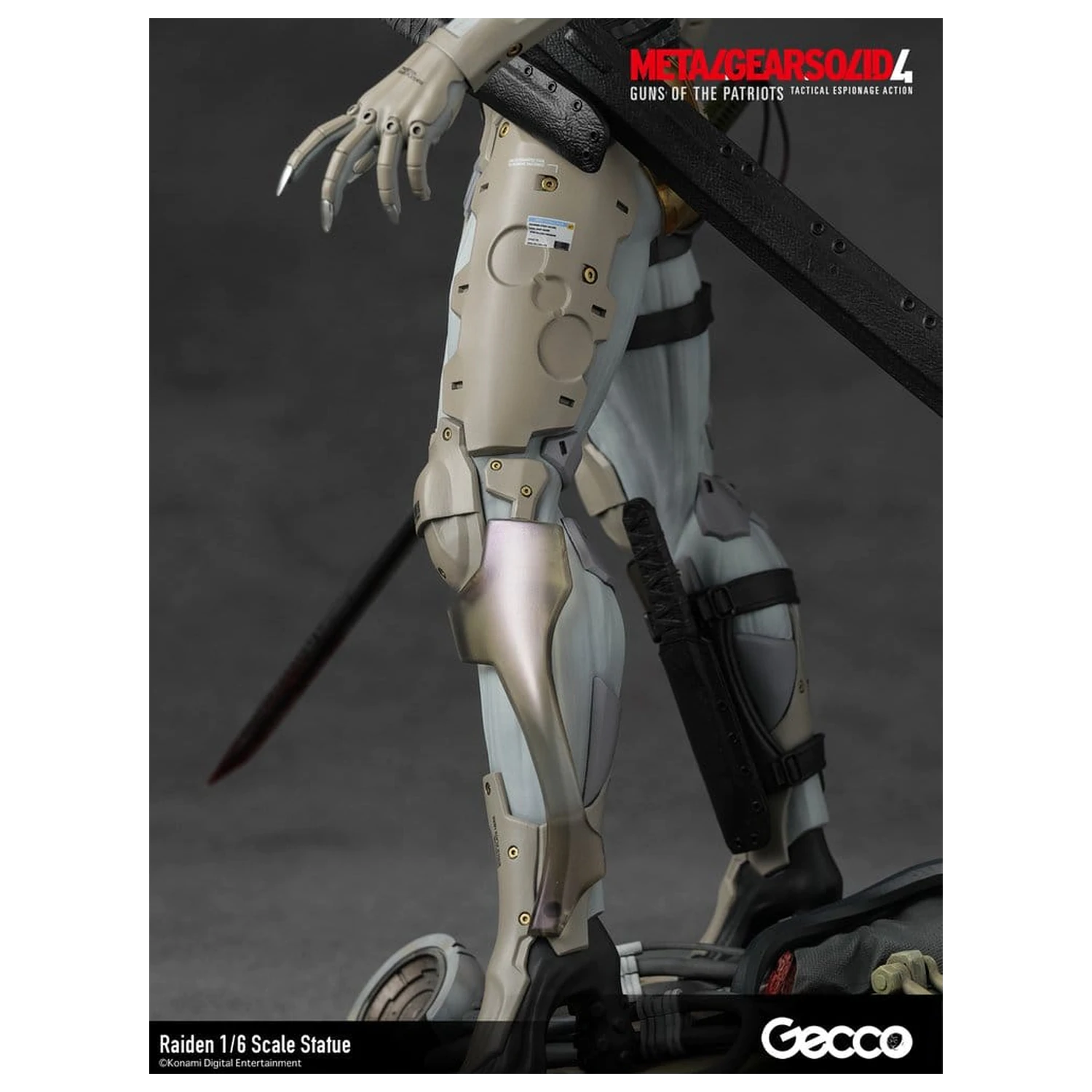 Metal Gear Solid 4 Guns of the Patriots Statue 1/6 Raiden 32 cm Produktfoto