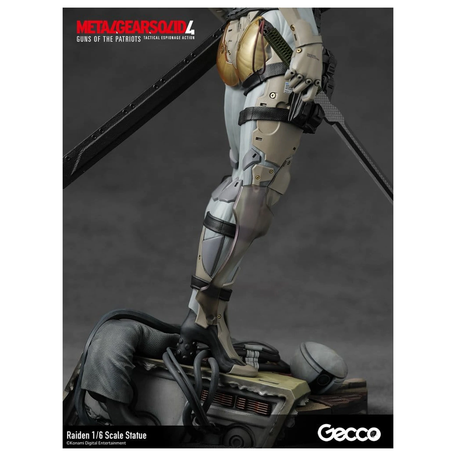 Metal Gear Solid 4 Guns of the Patriots Statue 1/6 Raiden 32 cm Produktfoto