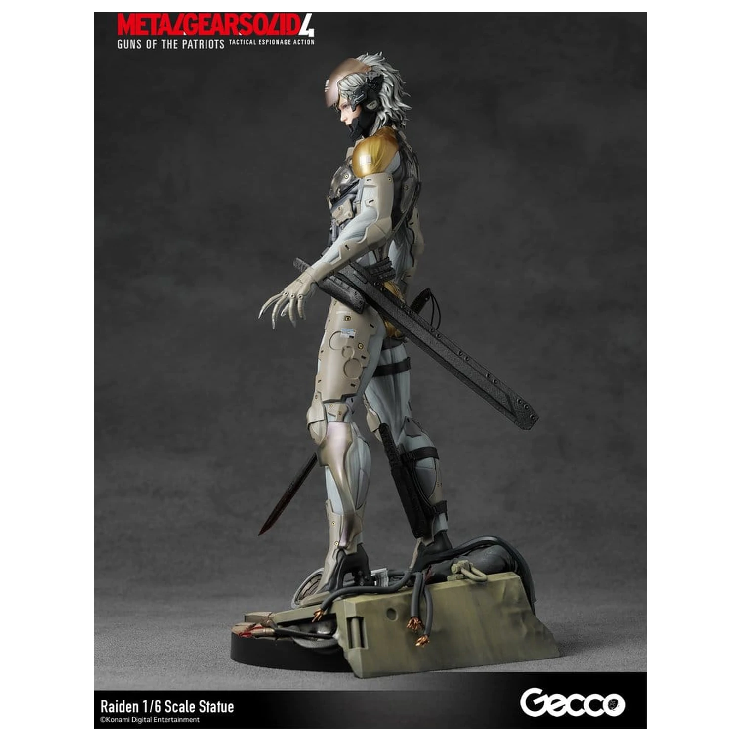 Metal Gear Solid 4 Guns of the Patriots Statue 1/6 Raiden 32 cm Produktfoto