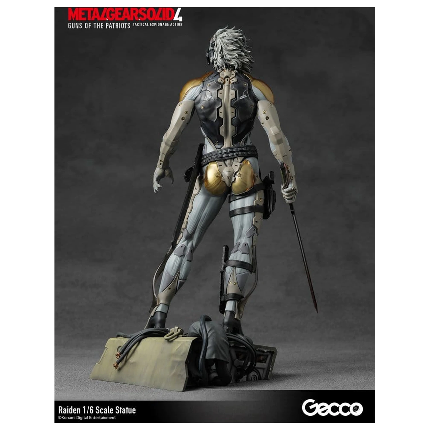 Metal Gear Solid 4 Guns of the Patriots Statue 1/6 Raiden 32 cm Produktfoto
