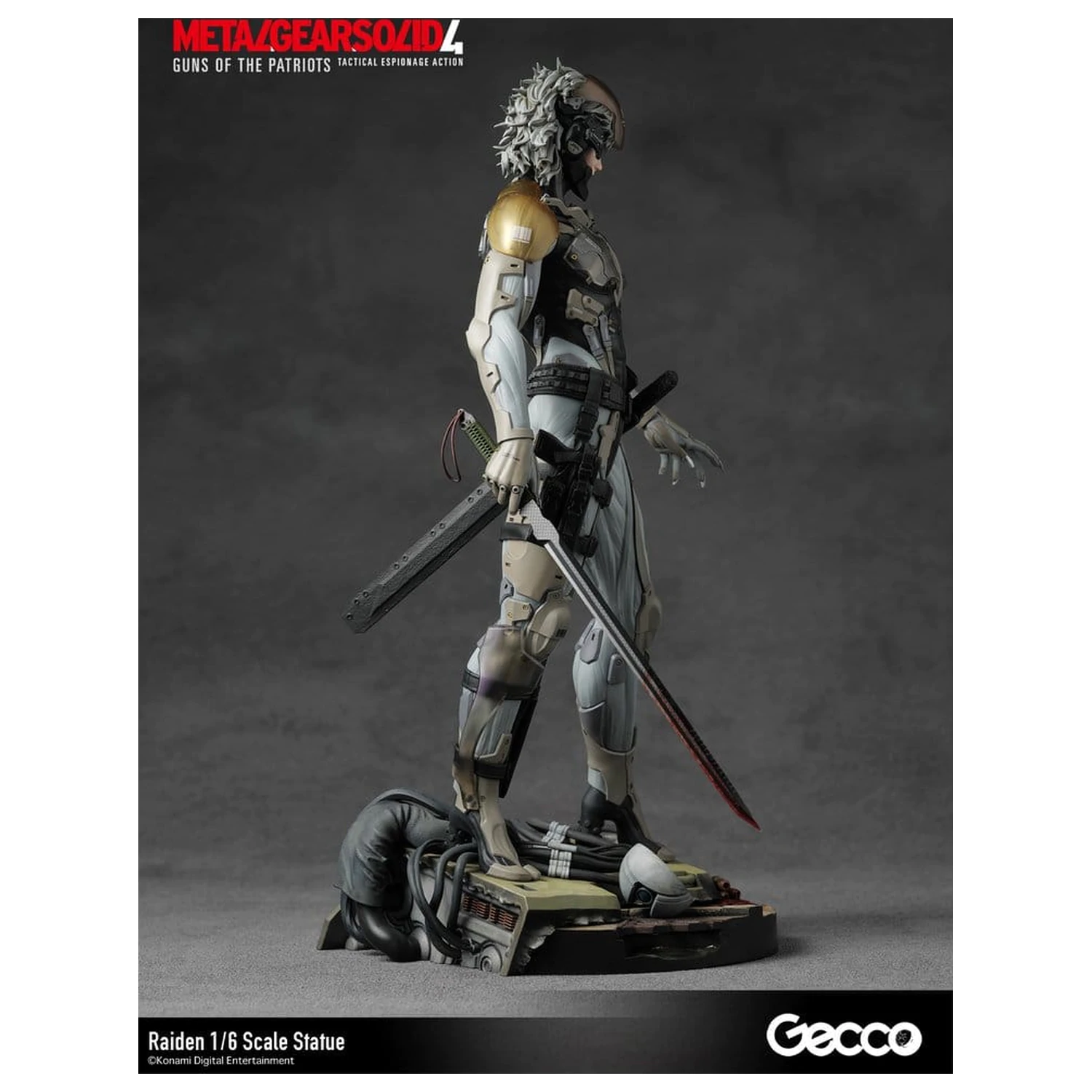 Metal Gear Solid 4 Guns of the Patriots Statue 1/6 Raiden 32 cm Produktfoto
